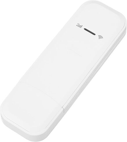 Drfeify 4G WiFi Dongle 150MBPS USB مدعوم بـ 10 أجهزة، أمان لاسلكي متقدم للوصول إلى الإنترنت، إدخال البطاقة باللون الأبيض، قطعة واحدة in Kuwait