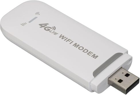Dpofirs 4G 150Mbps USB WiFi Dongle, High Speed, Support 8 Users, Fast Mobile WiFi Hotspot for and in Saudi Arabia