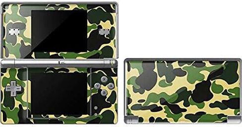 ملصق Skinit المخصص للألعاب متوافق مع DS Lite - تصميم Green Street Camo المصمم أصلاً والمرخص رسميًا in Kuwait