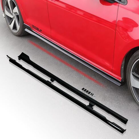 لـ 2012-2017 فولكس فاجن جولف 7/MK 7 GTI الناشر الخلفي، فولكس فاجن جولف 7 ملحقات طقم هيكل الشفة الخلفية باللون الأسود اللامع in Kuwait