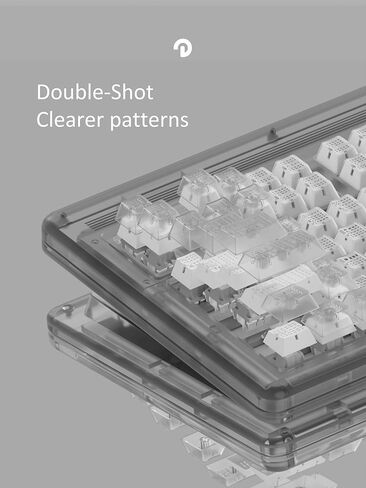 غطاء مفاتيح Domikey Glaze Cherry Profile abs doubleshot بإضاءة خلفية للوحة المفاتيح mx Poker 87 104 xd64 xd68 BM60 BM65 BM68 BM80 للوحة المفاتيح ez63 made68 wooting 60he 80he (Domikey Glaze Keycap Base x1) in Kuwait