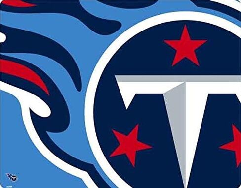 ملصق Skinit المخصص للألعاب متوافق مع وحدة تحكم PS4 - تصميم شعار كبير مرخص رسميًا من NFL Tennessee Titans in Saudi Arabia