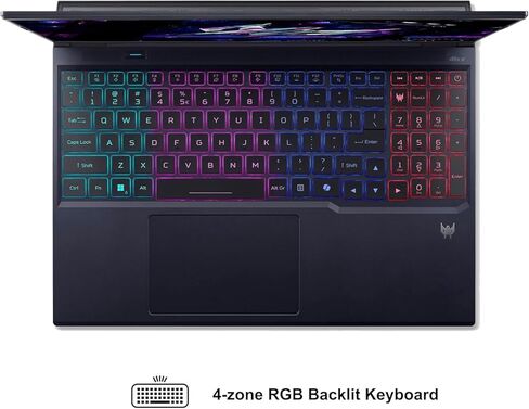 acer Predator Helios Neo 16" AI Gaming Laptop, Intel Core Ultra 9 275HX, NVIDIA GeForce RTX 5070 Ti (Up to 992 AI Tops), 2560×1600 240Hz, 32GB DDR5 2TB SSD, Windows 11, w/Mouse pad in Saudi Arabia