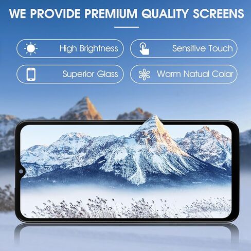 Incell Screen Replacement for Samsung Galaxy A16 4G A165 SM-A165F SM-A165F/DS SM-A165M 6.6" LCD Display Touch Digitizer Glass Assembly - Black with Frame - NO Fingerprint (Not for A16 5G) in Saudi Arabia