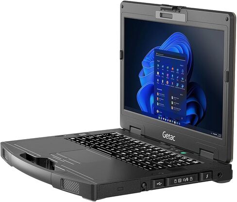 كمبيوتر محمول Getac S410 G5 شبه متين، Intel Core i5-13th Gen، شاشة 14 بوصة FHD قابلة للقراءة في ضوء الشمس، بدون لمس، كاميرا ويب، ذاكرة وصول عشوائي 16 جيجابايت، 256 جيجابايت SSD، Windows 11 Pro in Kuwait