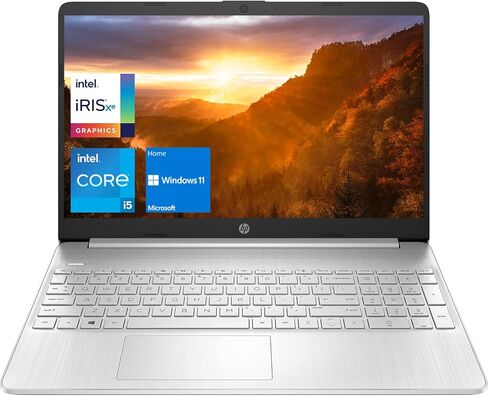 لاب توب اتش بي 15 نوت بوك، شاشة 15.6 بوصة فل اتش دي، معالج انتل كور i5-1135G7، ذاكرة الوصول العشوائي DDR4 سعة 32 جيجا، 1 تيرابايت PCIe SSD، USB من النوع C، كاميرا ويب، واي فاي، ويندوز 11 هوم، فضي in Kuwait