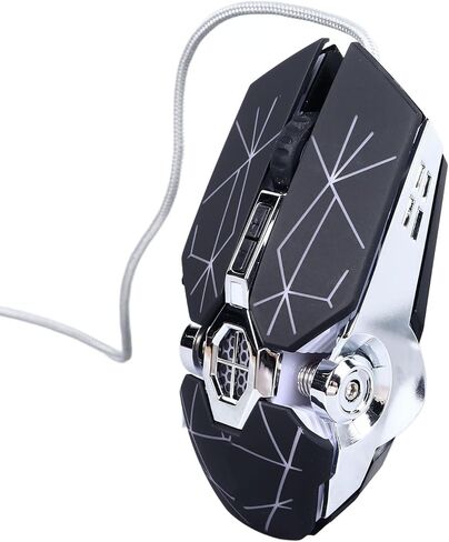 ماوس ألعاب ميكانيكي RGB، تحكم دقيق، استجابة سريعة، تصميم مريح، مناسب للكمبيوتر الشخصي والألعاب المختلفة in Kuwait
