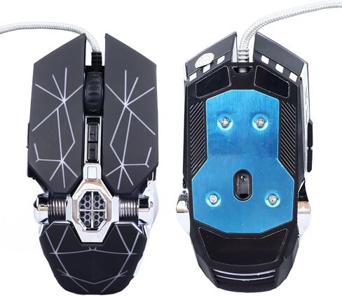 ماوس ألعاب ميكانيكي RGB، تحكم دقيق، استجابة سريعة، تصميم مريح، مناسب للكمبيوتر الشخصي والألعاب المختلفة in Kuwait