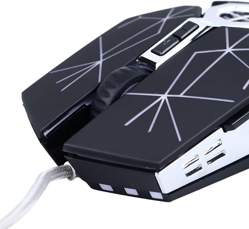 ماوس ألعاب ميكانيكي RGB، تحكم دقيق، استجابة سريعة، تصميم مريح، مناسب للكمبيوتر الشخصي والألعاب المختلفة in Kuwait