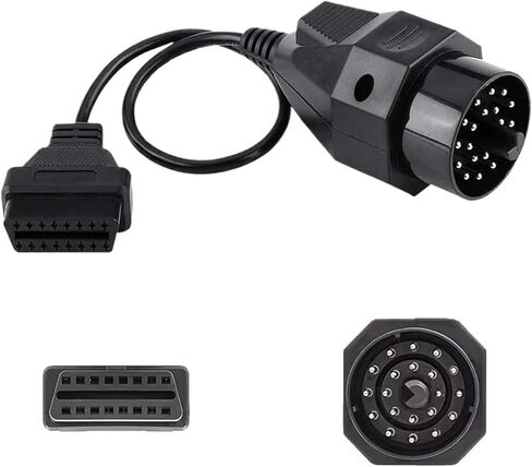 محول obd إلى obd2 لـ 20pin إلى obd2 16pin موصل سالب e36 e39 x5 z3 in Kuwait