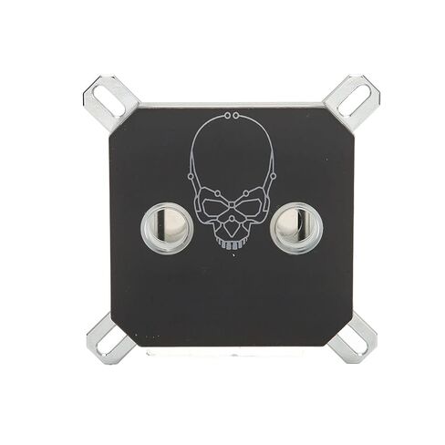 CPU Water Block, G1/4 Thread CPU Cooling Block for Computer, Copper Acrylic Electroplating Accurate Hole Positions CPU Water Cooling Block Computer Accessories in Saudi Arabia