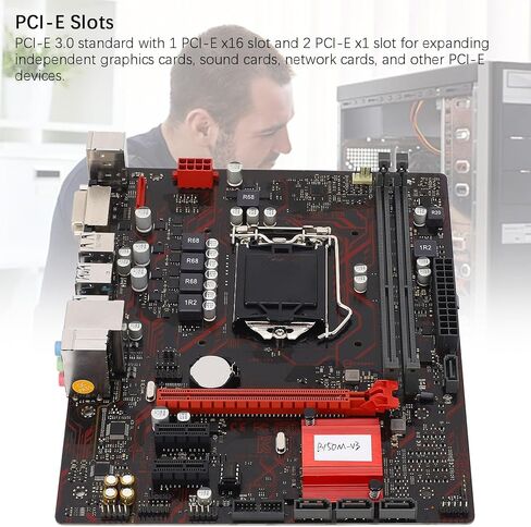 اللوحة الأم لسطح المكتب M ATX، اللوحة الأم PCI E 3.0 LGA 1151 CPU، ذاكرة DDR4 2133 ميجا هرتز لوحدة المعالجة المركزية Core I7 I5 I3 Pentium Celeron 14nm in Kuwait