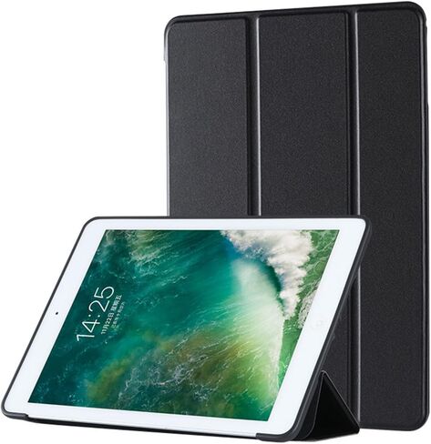 Case Compatible with iPad 10.2 inch 2021/2020/2019, for iPad 9th/8th/7th Generation Case with Clear Transparent Back Shell, Auto Sleep/Wake Cover, Dark Green in Saudi Arabia