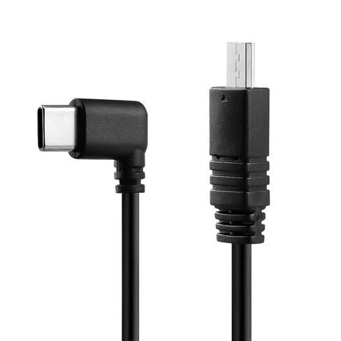 Alvin's Cables Multi-USB to USB-C Control Cable for DJI SC2| RS2| RS3| SC| RS3 Mini, Right Angle Type-C to Multi USB Run Stop Cable for Sony A6300 A6400 A7M3 A7M4 A7R3 A7R4 A7S3 A6500 in Saudi Arabia