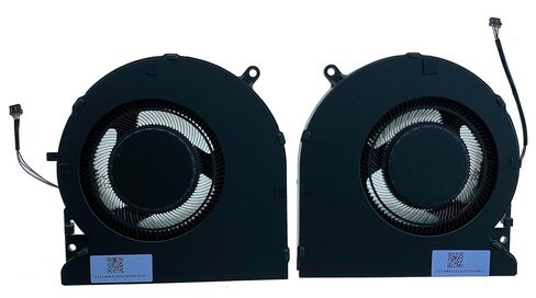 مروحة تبريد وحدة المعالجة المركزية ووحدة معالجة الرسومات البديلة الجديدة لسلسلة Razer Blade 15 Advanced (2018-2021) 15.6 بوصة RZ09 RZ09-02385E92 RZ09-02386E91 RZ09-0288 RZ09-0301 RZ09-0330 in Saudi Arabia