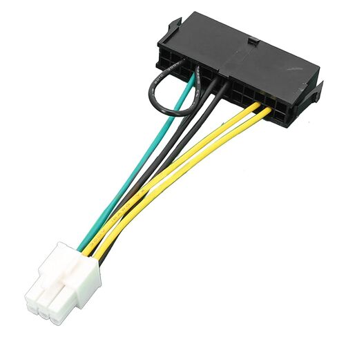 24 دبوس إلى اللوحات الأم 6Pin لكابل إمداد الطاقة للوحة الرئيسية 6Pin أنثى إلى ذكر سلك محول الحبل in Kuwait