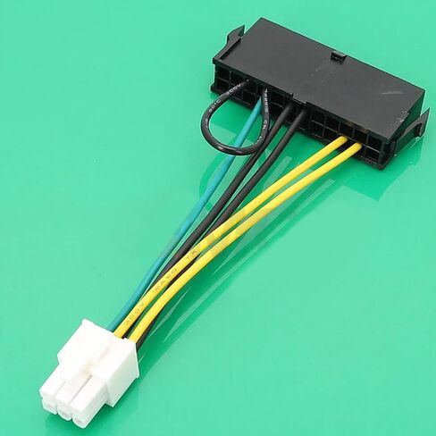 24 Pin to Motherboards 6Pin for 6Pin Mainboard Power Supply Cable Female to Male Converter Cord Wire in Saudi Arabia