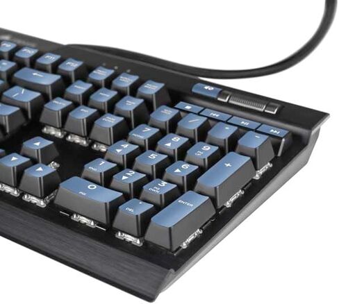 ملصق سكينيت غلاف آخر متوافق مع لوحة مفاتيح الألعاب الميكانيكية البلاتينية K95 RGB - تصميم بورتريه مرخص رسميًا من ديزني ويني ذا بوه إيور in Kuwait