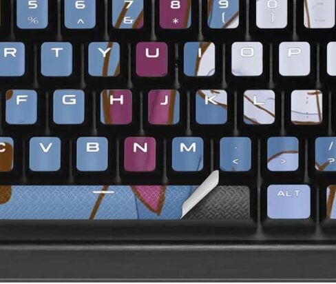 ملصق سكينيت غلاف آخر متوافق مع لوحة مفاتيح الألعاب الميكانيكية البلاتينية K95 RGB - تصميم بورتريه مرخص رسميًا من ديزني ويني ذا بوه إيور in Kuwait