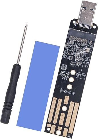 حافظة خارجية NVMe لحاوية 2230 2242 2260 2280 SSD RTL9210B/JMS581DL رقاقة NVMe in Saudi Arabia