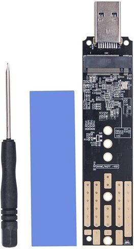 حافظة خارجية NVMe لحاوية 2230 2242 2260 2280 SSD RTL9210B/JMS581DL رقاقة NVMe in Saudi Arabia