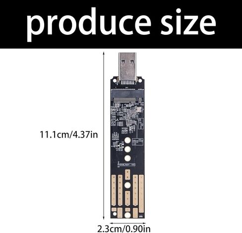 حافظة خارجية NVMe لحاوية 2230 2242 2260 2280 SSD RTL9210B/JMS581DL رقاقة NVMe in Saudi Arabia