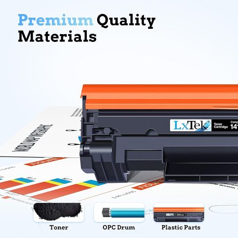 LxTek 141A W1410A Toner Cartridge Compatible Replacement for HP 141A Black LaserJet Toner Cartridge 141X W1410X Use for HP LaserJet M110w M140w MFP M139W Printer (with CHIP, 2 Black) in Kuwait