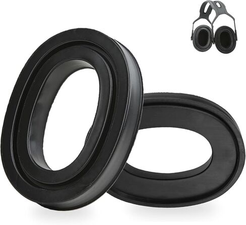 Gel Earpads Replacement Fit for 3M Peltor X1A-X5A Headsets, PROHEAR 037/033, ZOHAN EM042/ 033, Peltor Tactical 100 300 500, Peltor 7004 (Snap in Type-Yellow Bottom Shell) in Saudi Arabia