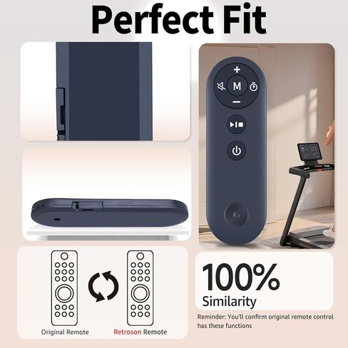 RETROSUN Replacement Remote Control for TODO TD-1CR Under Desk Treadmill, for DAEYEGIM TD-2 (JA/WS) in Saudi Arabia