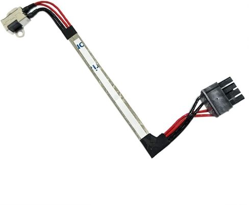 JINTAI كمبيوتر محمول AC DC جاك كابل الطاقة التوصيل في منفذ شحن كابل موصل المقبس مع سلك ل MSI Pulse GL66 11UGK(MS-1581) K1G-3004100-V03 K1G-3004100-H39 K1G-3004100-X03 in Kuwait