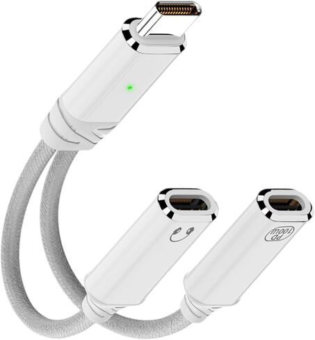 USB C Cable Phone Adapter 2 in 1 Type to 2.0 Adapter with 100W Charging Port for Phone Laptop Tablets Charging Cable in Saudi Arabia