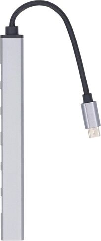 USB Hub Multiport Adapter, Type C Hub 7 in 1, USB Dongle USB Splitter Port Extender, USB 3.0 500M S Fast Transfer Plug and Play USB Dock for Computer Phone Tablet in Saudi Arabia