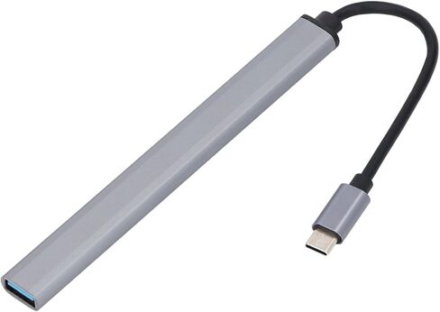 USB Hub Multiport Adapter, Type C Hub 7 in 1, USB Dongle USB Splitter Port Extender, USB 3.0 500M S Fast Transfer Plug and Play USB Dock for Computer Phone Tablet in Saudi Arabia