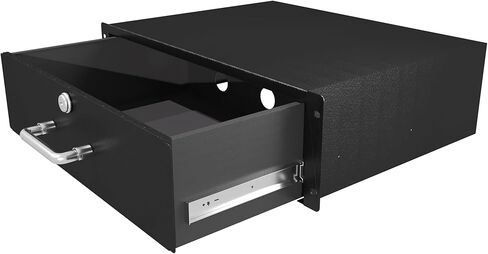 SYSRACKS 3U Drawer for Server Racks, 13.5 Inch Deep Cabinet Case, Rack Mount Lockable Drawer in Saudi Arabia