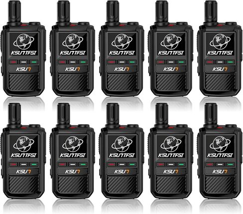 Rapid Lifetime Free Global Walkie Talkies Unlimited Range Nationwide PTT 4G LTE PoC Long Range Two Way Radios 5000 Miles Long Distance with Flashlight for Family,Outdoor,Logistics (2 Pack with SIM) in Saudi Arabia
