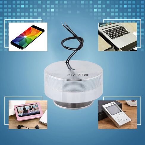 Yosoo Health Gear Bass Vibration Speaker Full Frequency 360, Portable for PC Laptop Phone MP3 MP4 CD Audio (8Ω 20W) in Saudi Arabia