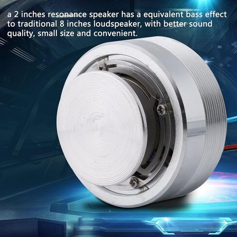 Yosoo Health Gear Bass Vibration Speaker Full Frequency 360, Portable for PC Laptop Phone MP3 MP4 CD Audio (8Ω 20W) in Saudi Arabia