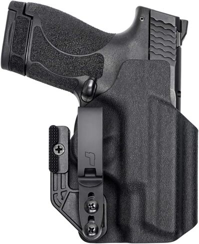 Tulster Oath IWB Kydex Holster يناسب: M&P Shield/Plus 3.1" 9/40 | متوافق بصريًا داخل ملحق حزام الخصر المخفي in Kuwait