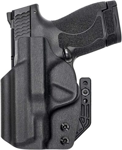 Tulster Oath IWB Kydex Holster fits: M&P Shield/Plus 3.1" 9/40 | Optic Compatible Inside The Waistband Appendix Concealed Carry in Saudi Arabia