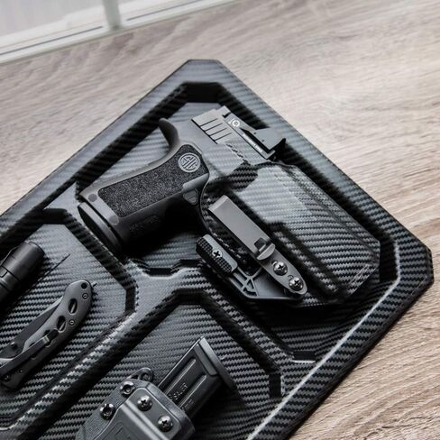 Tulster Oath IWB Kydex Holster fits: M&P Shield/Plus 3.1" 9/40 | Optic Compatible Inside The Waistband Appendix Concealed Carry in Saudi Arabia