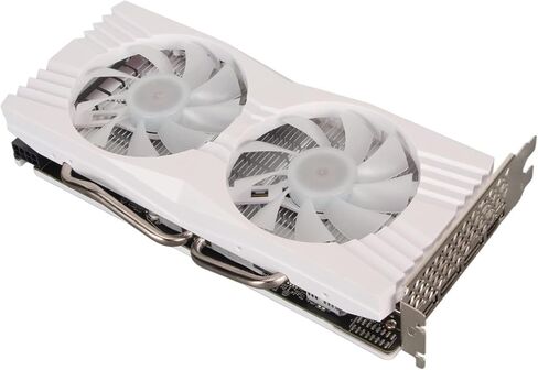 بطاقة رسومات سطح المكتب Zunate RX580 سعة 8 جيجابايت، GDDR5 256bit 2048SP 1080P HD بطاقة فيديو للألعاب، بطاقة رسومات كمبيوتر RX580 PCI Express 3.0 x 16 مدمجة في مروحة تبريد لأجهزة الكمبيوتر الشخصية للألعاب in Saudi Arabia