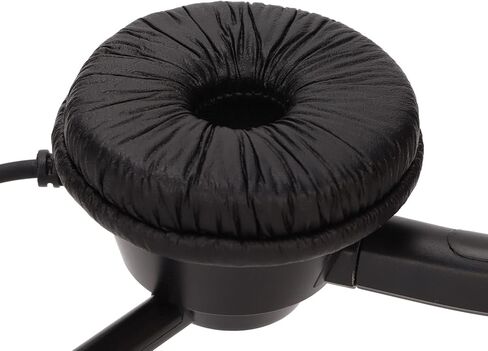 سماعة أذن أحادية H360 PC، سماعة أذن أحادية سلكية مع ميكروفون مانع للضوضاء وعصابة رأس قابلة للتعديل، لوكلاء مركز الاتصال ومبيعات الاتصالات in Saudi Arabia