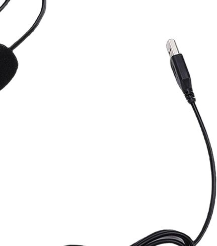 PUSOKEI USB Headset with Mic, Stereo Wired Headphones Noise Cancelling Microphone 30mm HD Drivers Memory Foam Ear Pads, with Line Control for Computer PC Work in Saudi Arabia