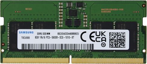 سامسونج 8GB (1x8GB) DDR5 5600MHz PC5-44800 SODIMM 1Rx16 CL46 1.1v M425R1GB4PB0-CWM ذاكرة الوصول العشوائي وحدة الكمبيوتر المحمول ترقية in Saudi Arabia