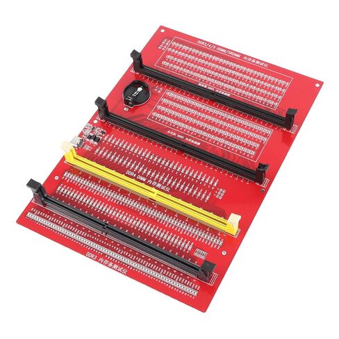 جهاز اختبار تشخيص ذاكرة الوصول العشوائي # DDR3/DDR4/DDR5UDMM/DDR5RDIMM # ​​بطاقة شحن سريعة 4 في 1 مع ضوء لمصلحي كمبيوتر سطح المكتب والخادم in Kuwait