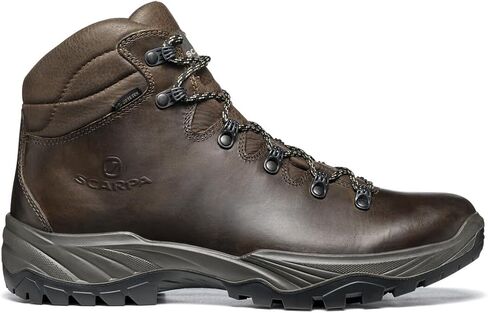 حذاء SCARPA الرجالي Terra GTX المقاوم للماء Gore-Tex للمشي لمسافات طويلة وحقائب الظهر - بني - 12.5 in Saudi Arabia