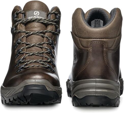حذاء SCARPA الرجالي Terra GTX المقاوم للماء Gore-Tex للمشي لمسافات طويلة وحقائب الظهر - بني - 12.5 in Saudi Arabia