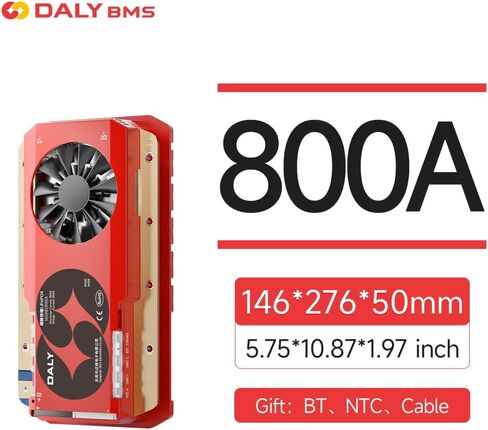 Daly Smart High Current BMS 800A 16S 48V لنظام إدارة بطارية الليثيوم LifePO4 الرافعات الشوكية BMS لمشاهدة معالم المدينة السيارات BMS in Saudi Arabia