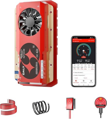 Daly Smart High Current BMS 800A 16S 48V لنظام إدارة بطارية الليثيوم LifePO4 الرافعات الشوكية BMS لمشاهدة معالم المدينة السيارات BMS in Saudi Arabia