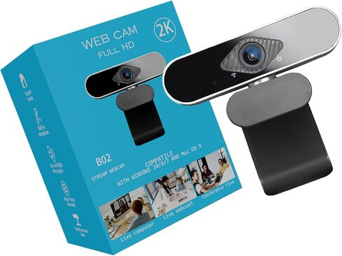 1080P/2K/4K USB Webcam with Noise Canceling Microphone Networking Camera for Live Streaming Video Conferencing Adjustable USB Conference Camera in Saudi Arabia